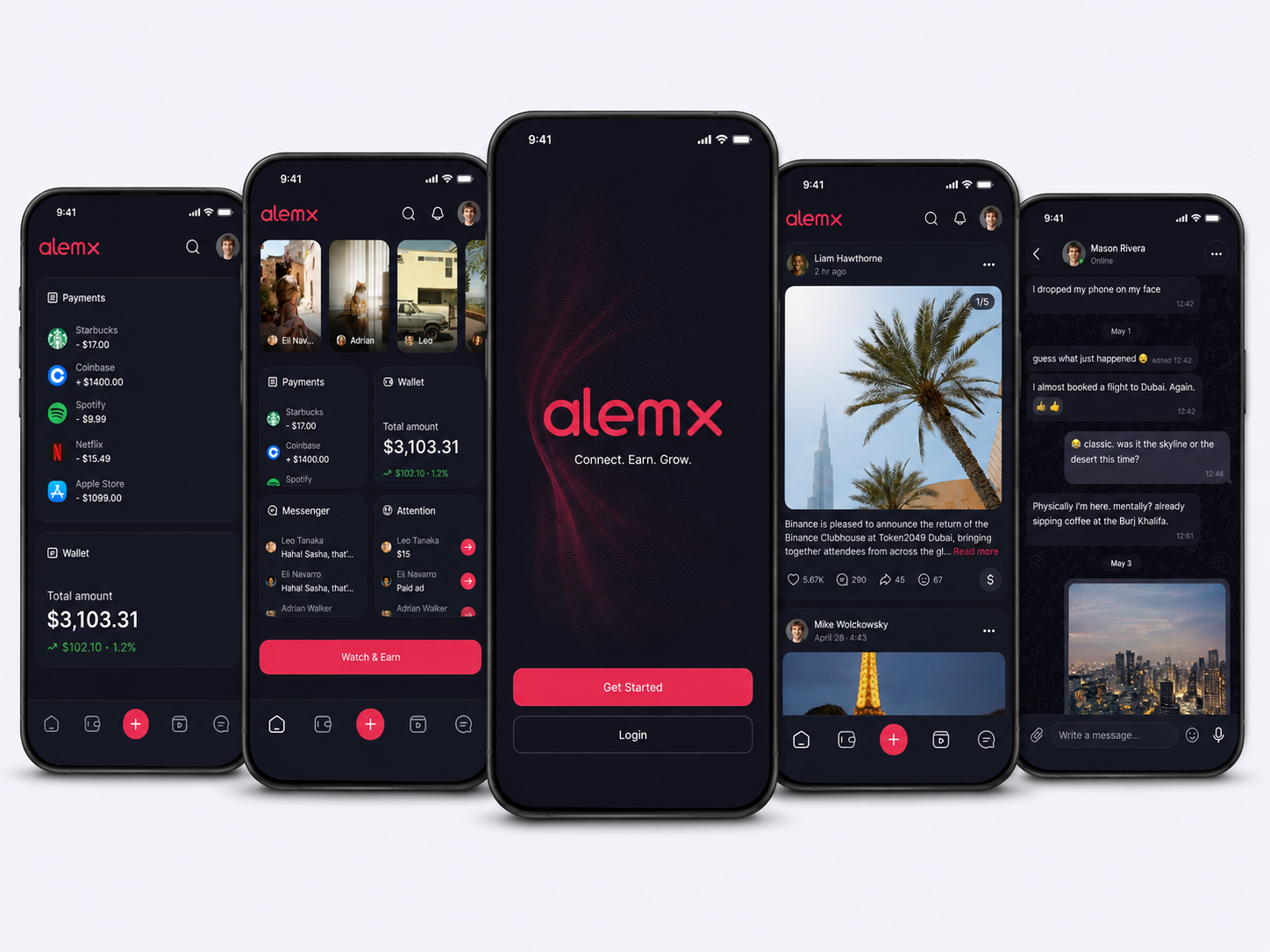 Alemx Mobile Application